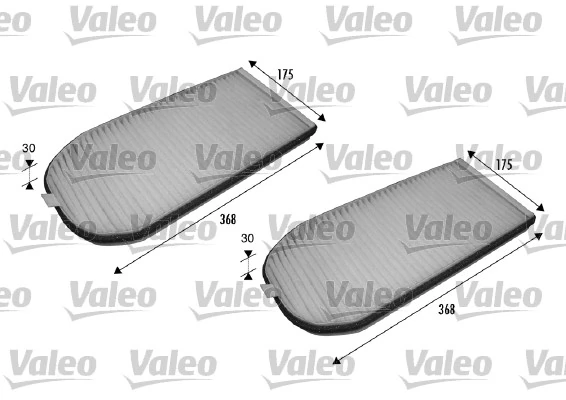 Filter, cabin air VALEO ESSENTIAL 698838