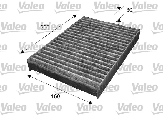 Filter, cabin air VALEO PROTECT 715538