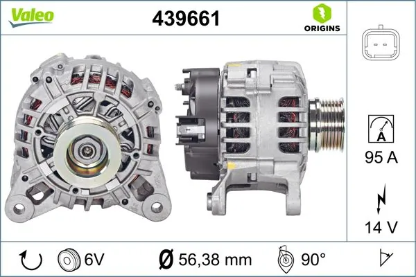VALEO 439661 Alternator