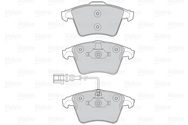 Brake Pad Set, disc brake FIRST 302042