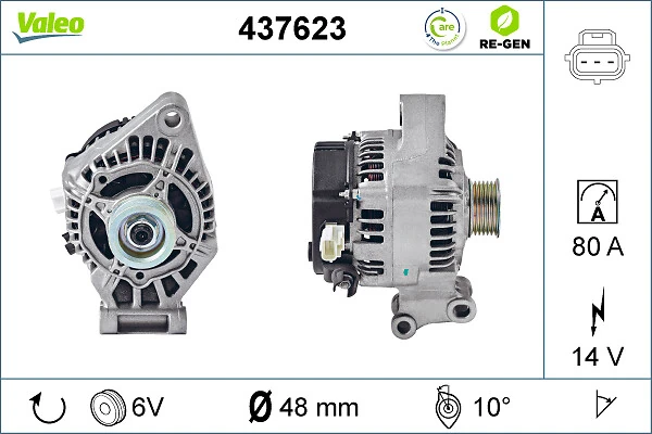 VALEO 437623 Alternator