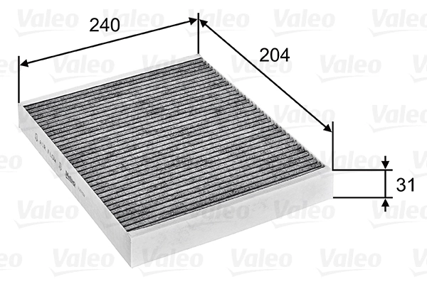 Filter, cabin air VALEO PROTECT 715752