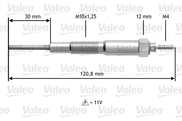 VALEO 345173 Glow Plug