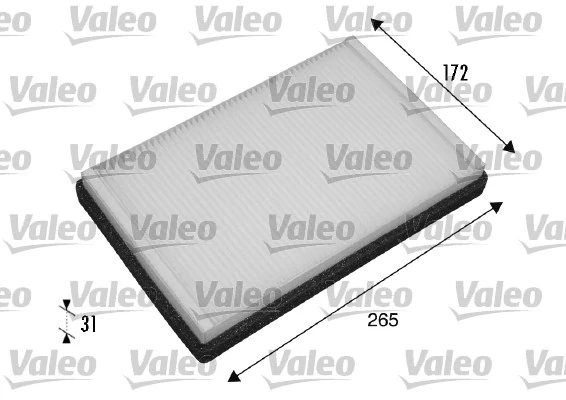 Filter, cabin air VALEO ESSENTIAL 698770
