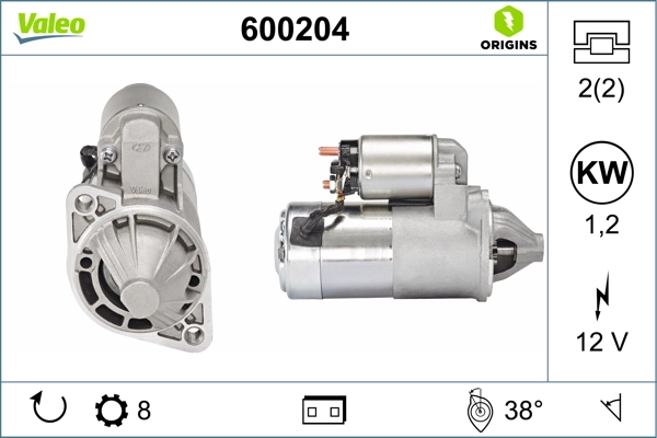 VALEO 600204 Starter