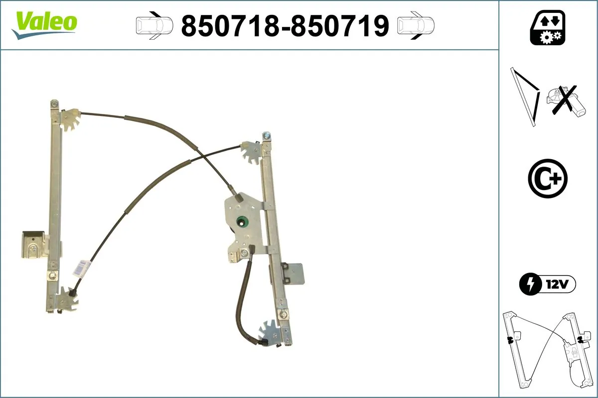 VALEO 850718 Window Regulator