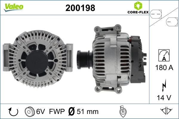 VALEO 200198 Alternator
