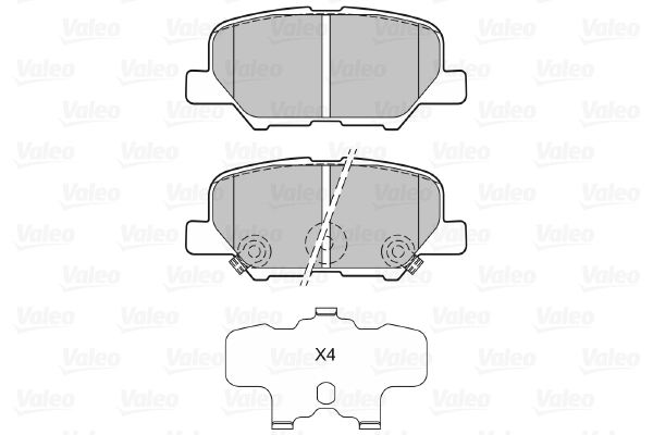 Brake Pad Set, disc brake 601361