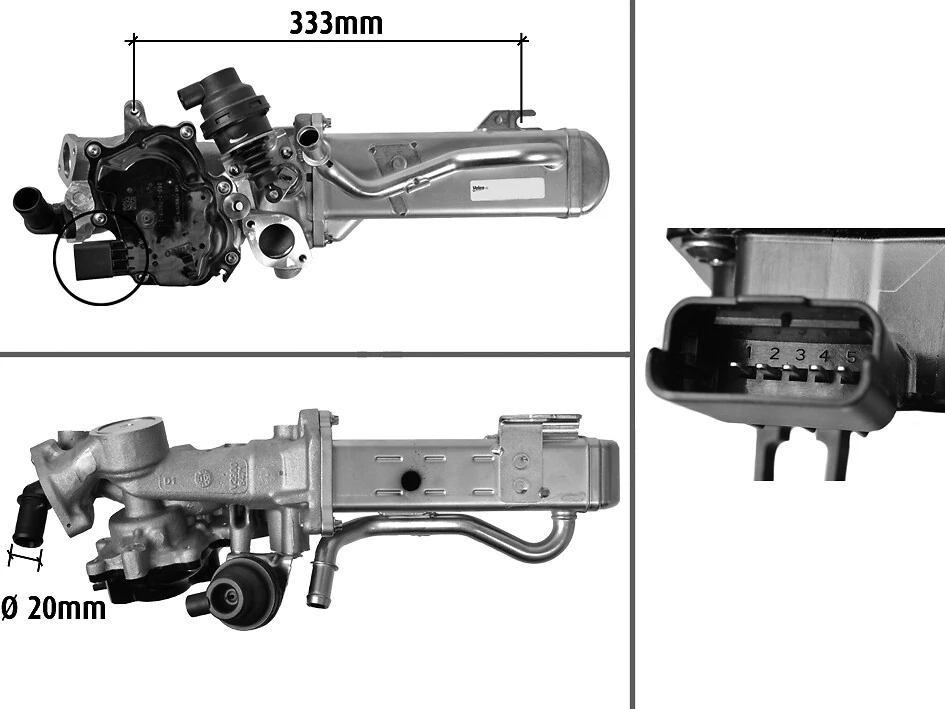 VALEO 700441 EGR Module