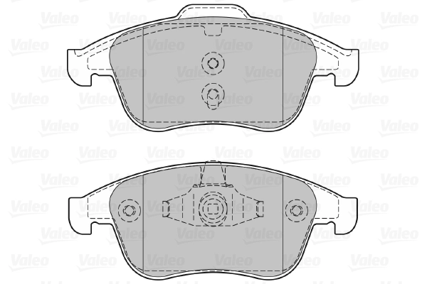 Brake Pad Set, disc brake 601066