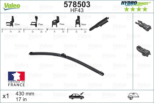 Wiper Blade HYDROCONNECT 578503