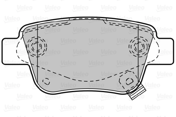 Brake Pad Set, disc brake 598812