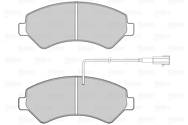 Brake Pad Set, disc brake FIRST 302264