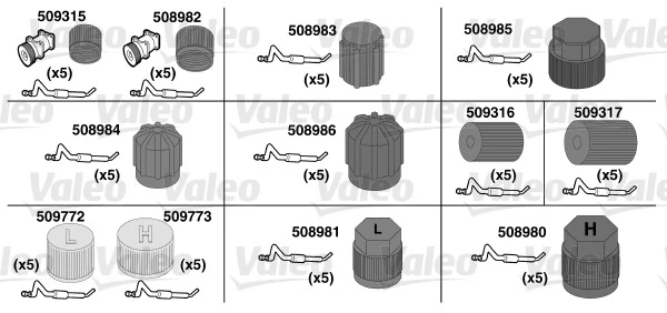 O-Ring Repair Set 509734