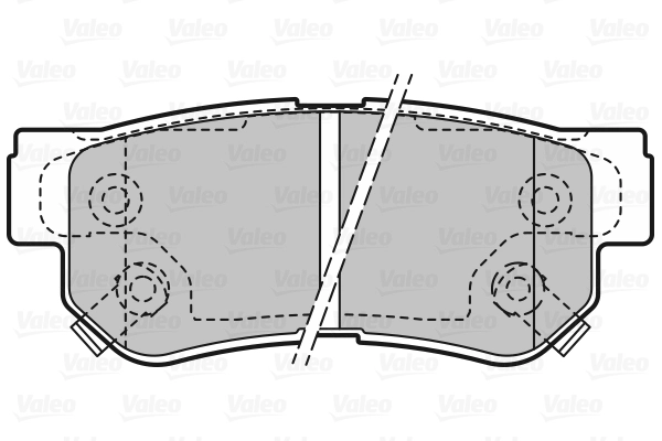 Brake Pad Set, disc brake 598748