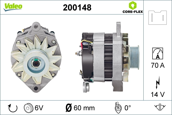 VALEO 200148 Alternator