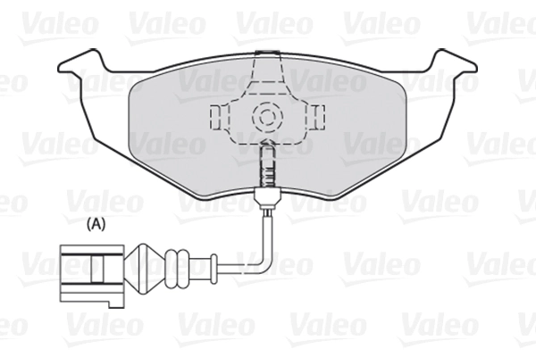 Brake Pad Set, disc brake FIRST 301488