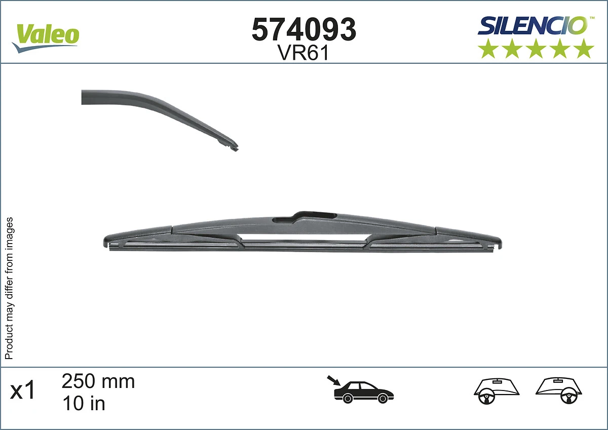 Wiper Blade SILENCIO REAR 574093