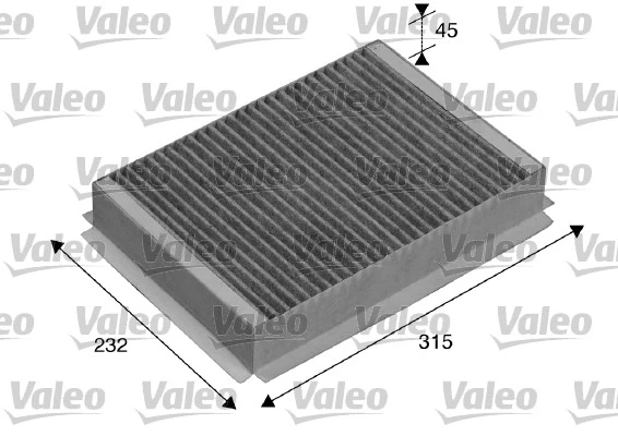 Filter, cabin air VALEO PROTECT 715505
