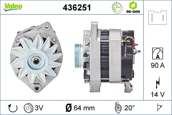 VALEO 436251 Alternator
