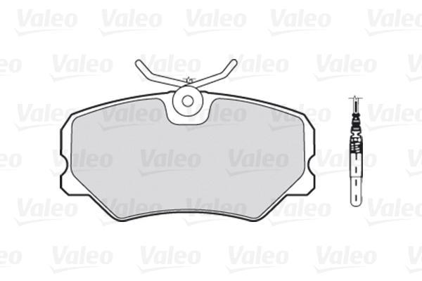 Brake Pad Set, disc brake FIRST 301179