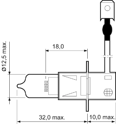 Bulb, spotlight ESSENTIAL 032005