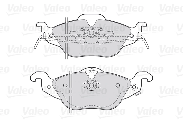 Brake Pad Set, disc brake FIRST 301322