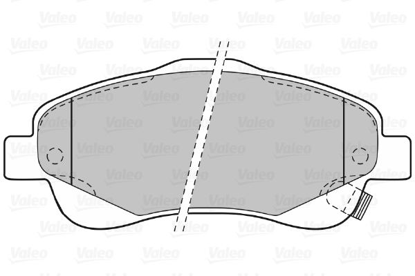 Brake Pad Set, disc brake 598665