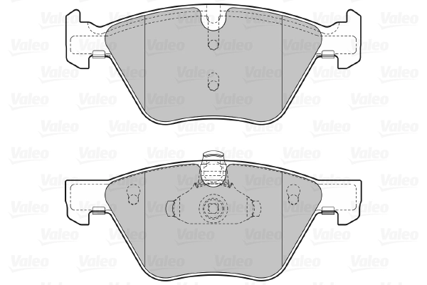 Brake Pad Set, disc brake 601283