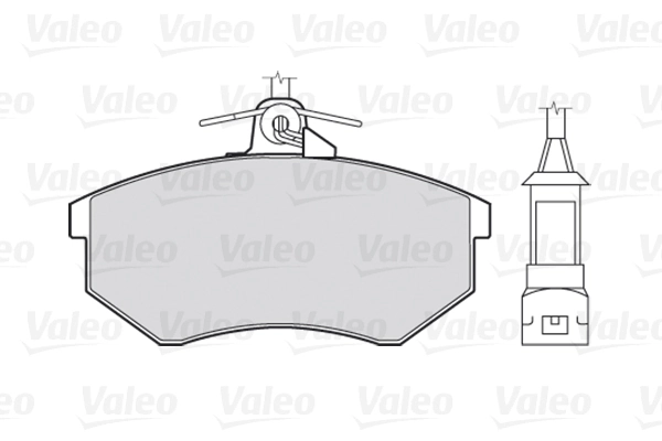 Brake Pad Set, disc brake FIRST 301003