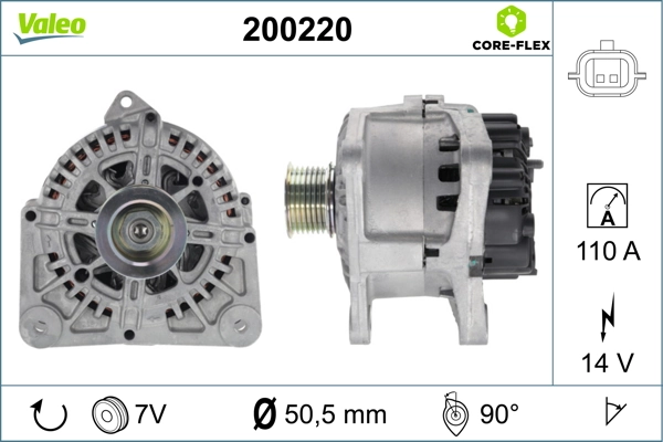 VALEO 200220 Alternator