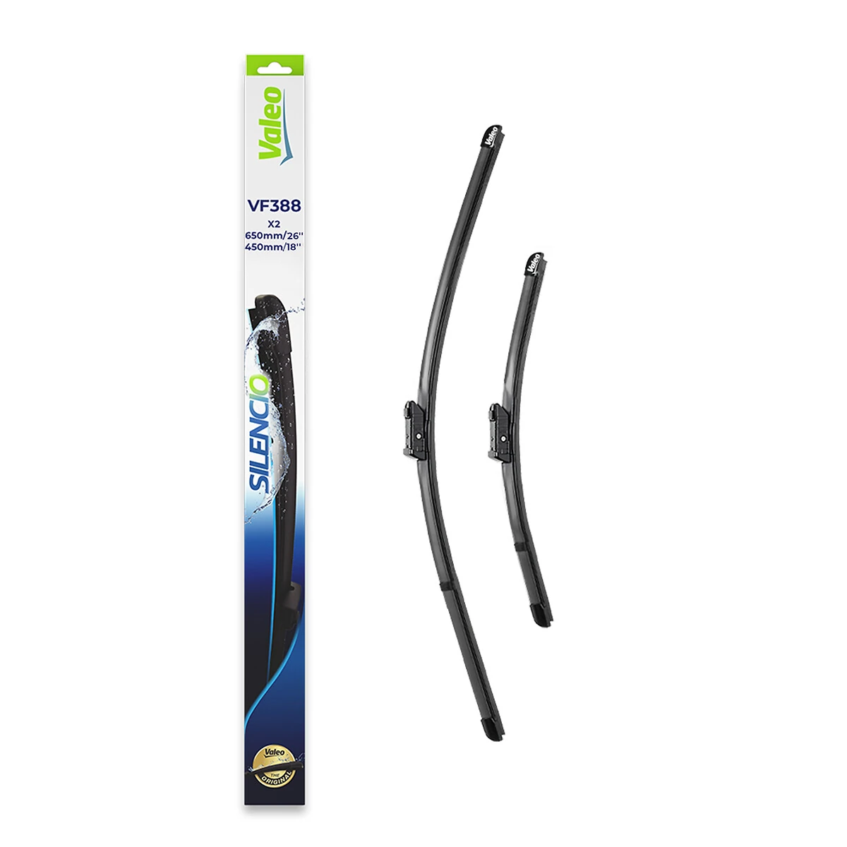 와이퍼 블레이드 SILENCIO FLAT BLADE SET 574708