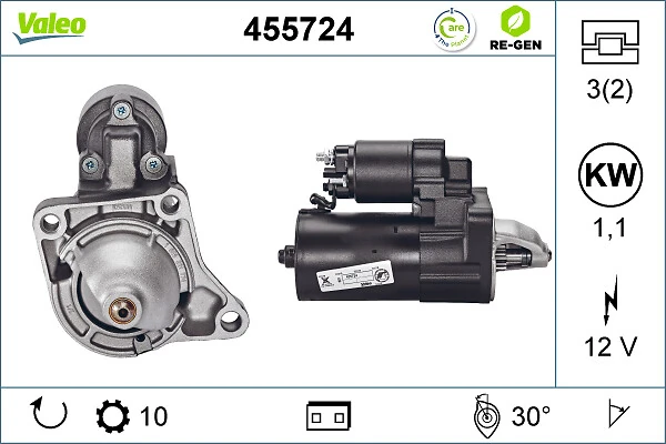 VALEO 455724 Starter