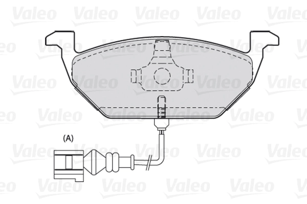 Brake Pad Set, disc brake FIRST 301332