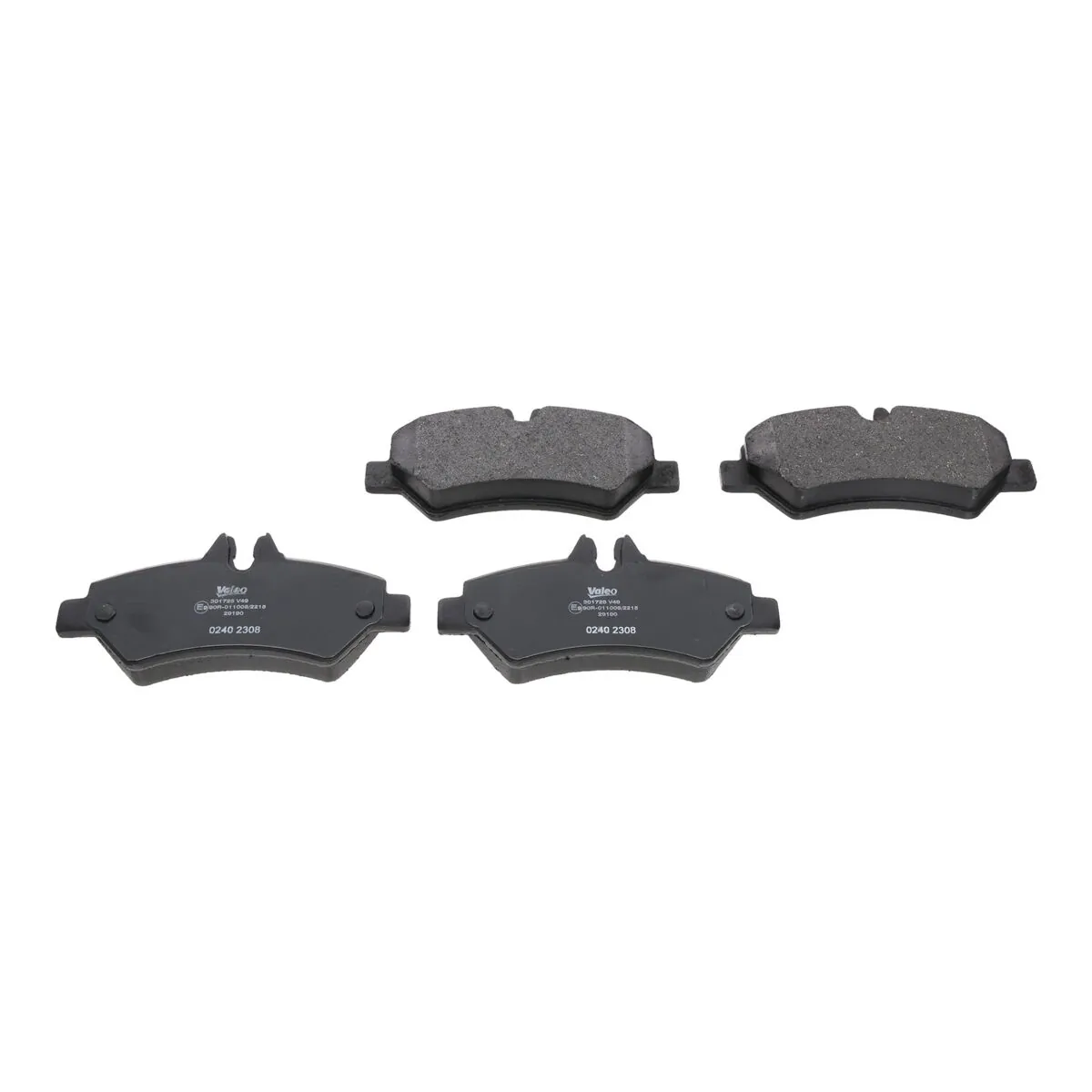 Brake Pad Set, disc brake FIRST 301728