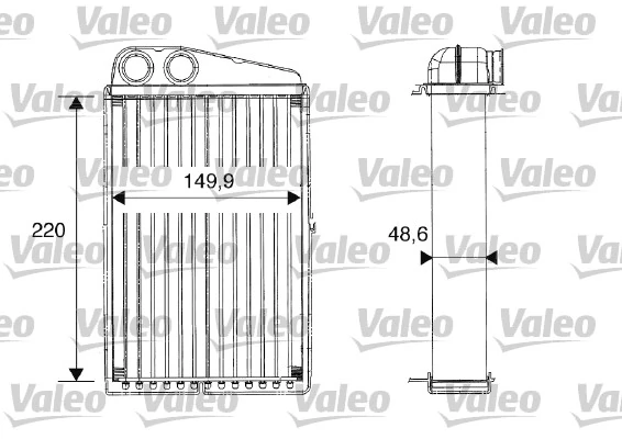 Heat Exchanger, interior heating 812247