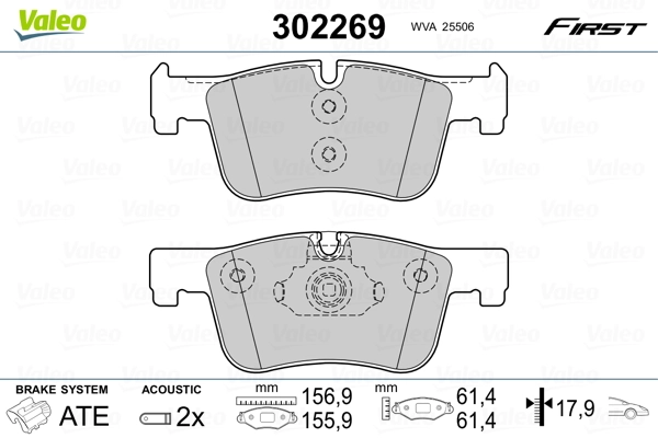 刹车片 优选 302269