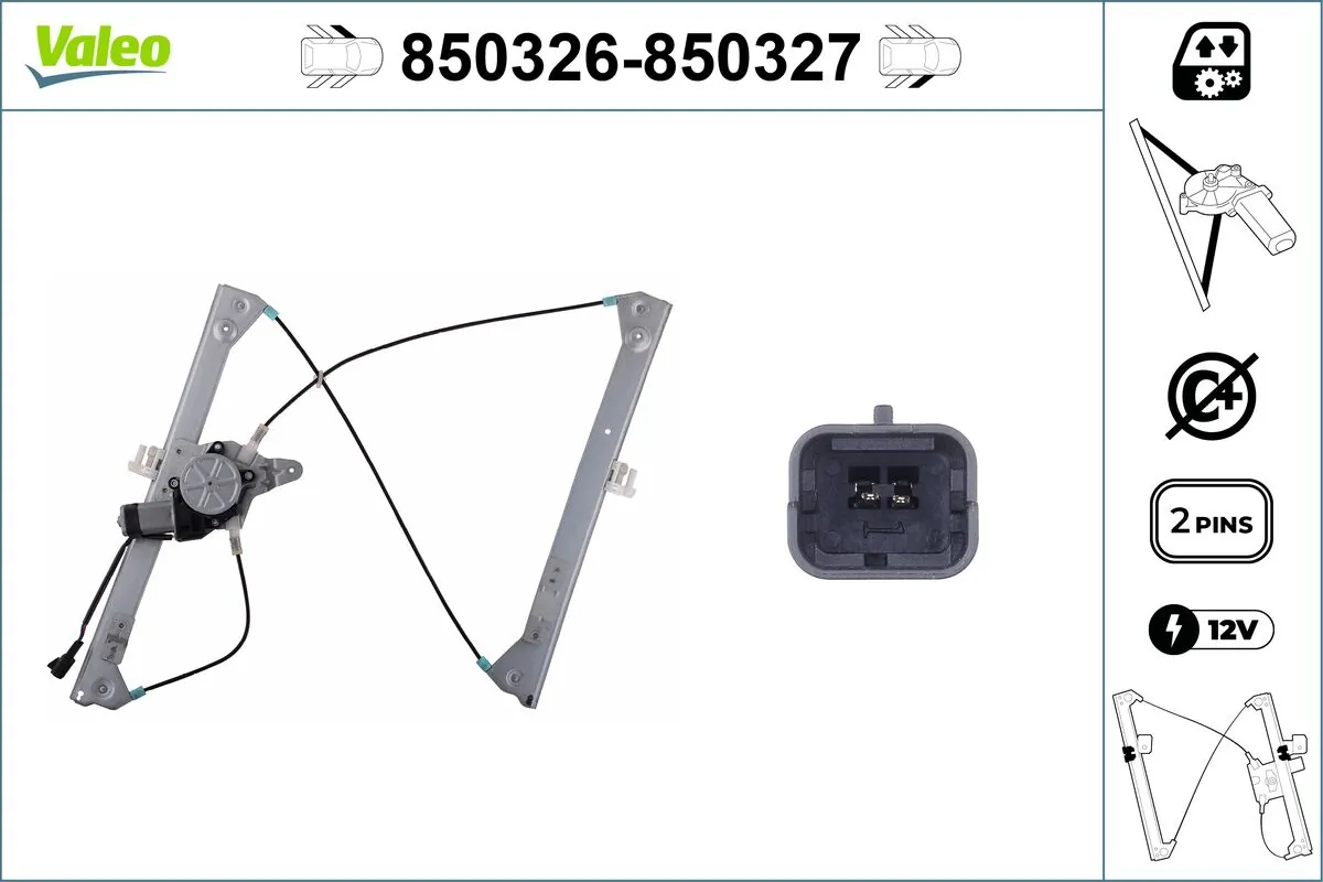 VALEO 850326 Window Regulator