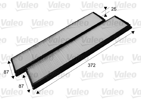Filter, cabin air VALEO ESSENTIAL 715684