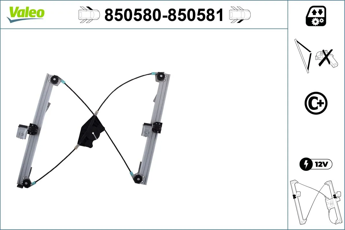 Window Regulator 850580