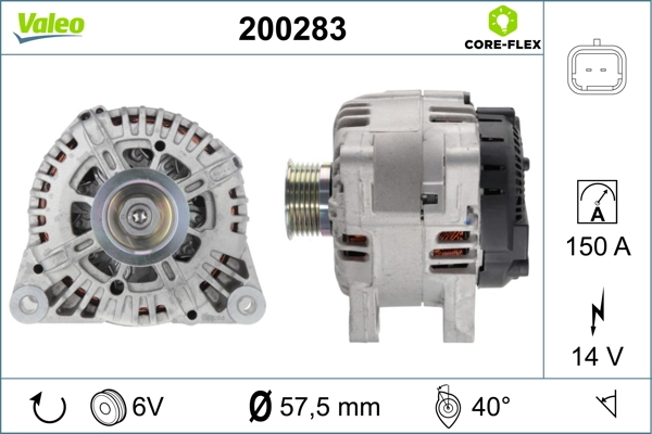 VALEO 200283 Alternator