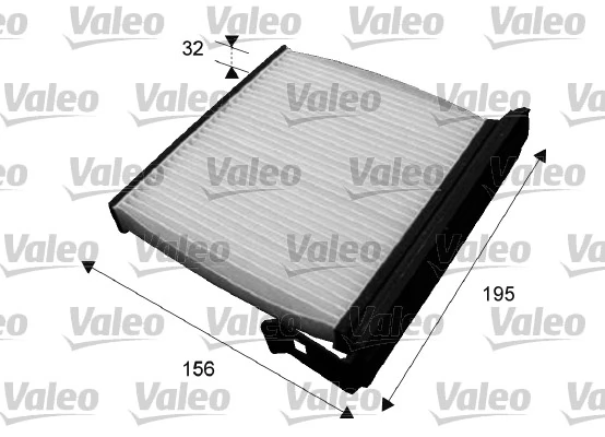 Filter, cabin air VALEO ESSENTIAL 715637