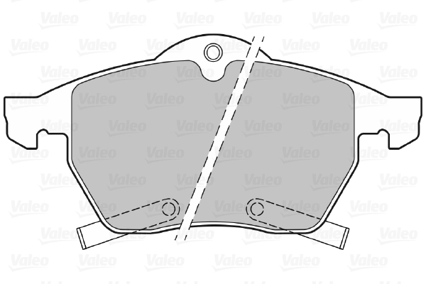 Brake Pad Set, disc brake 598475