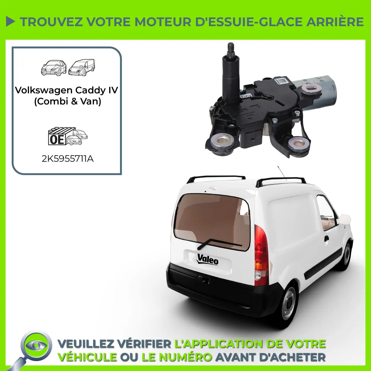 VALEO 582687 Wiper Motor