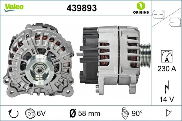 VALEO 439893 Alternator