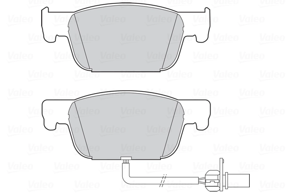 Brake Pad Set, disc brake FIRST 302320