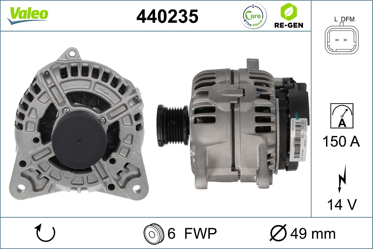 VALEO 440235 Alternator