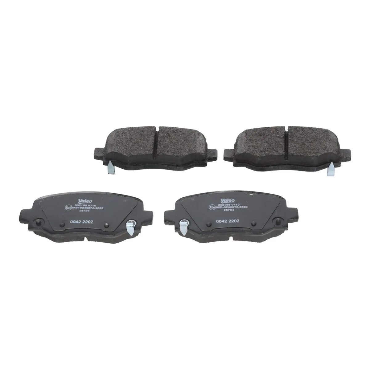 Brake Pad Set, disc brake FIRST 302166