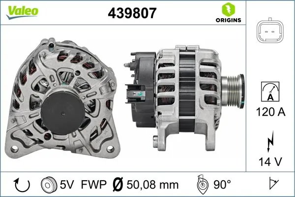 VALEO 439807 Alternator