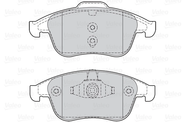 Brake Pad Set, disc brake FIRST 302128